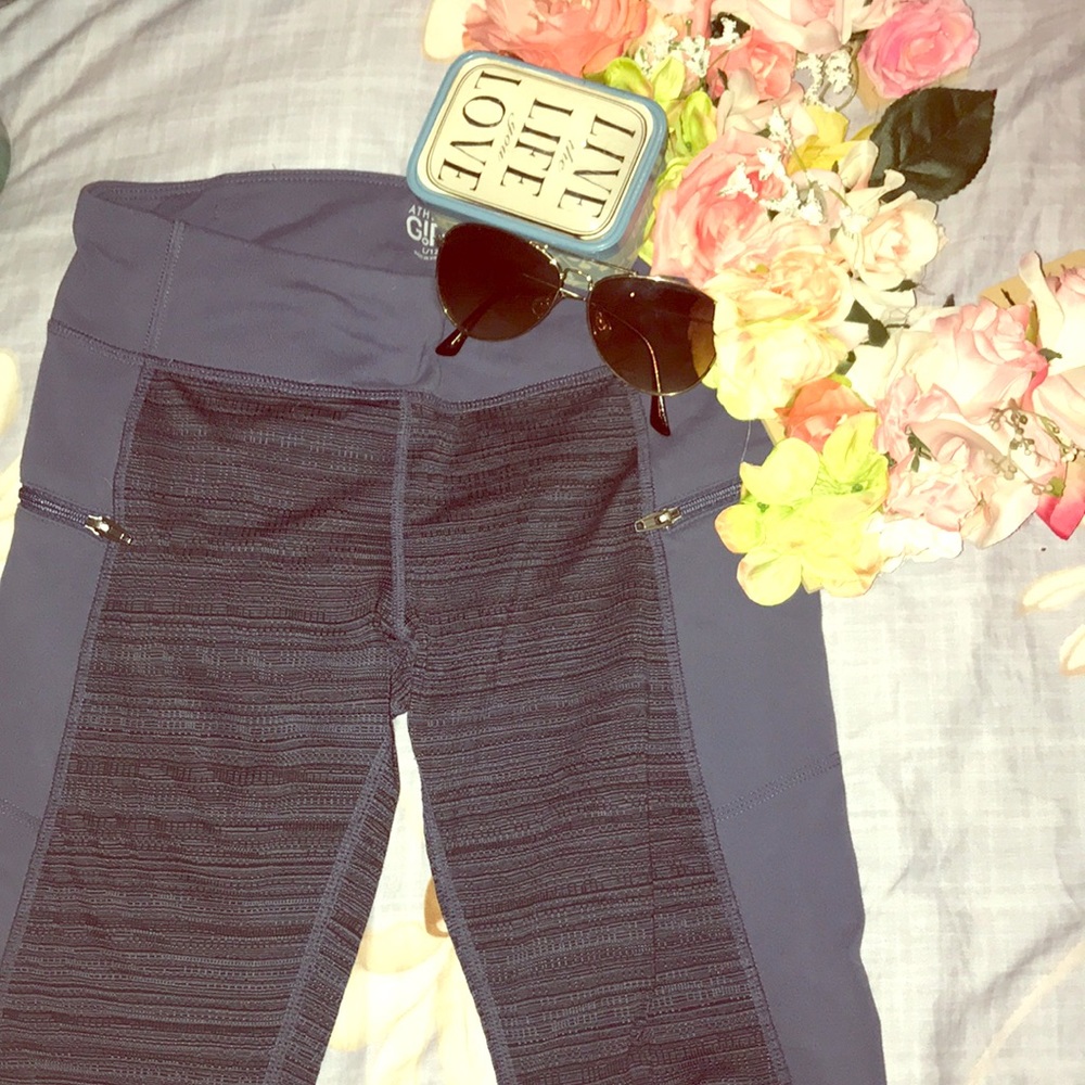 Blue athleta girl leggings!💙💙